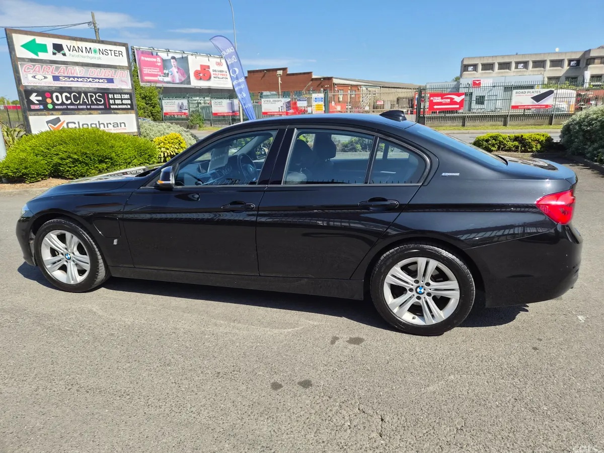 BMW 3-Series Saloon, Petrol Plug-in Hybrid, 2018, Black