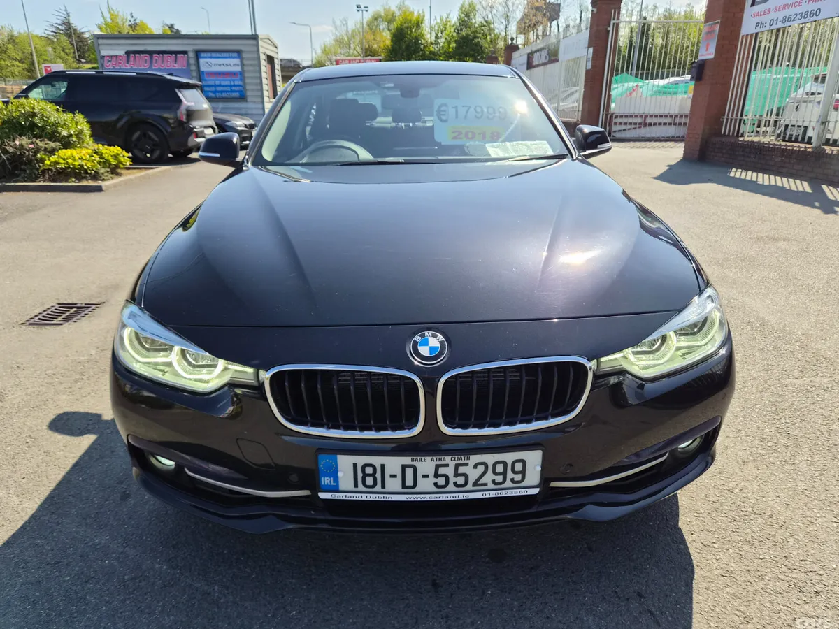 BMW 3-Series Saloon, Petrol Plug-in Hybrid, 2018, Black
