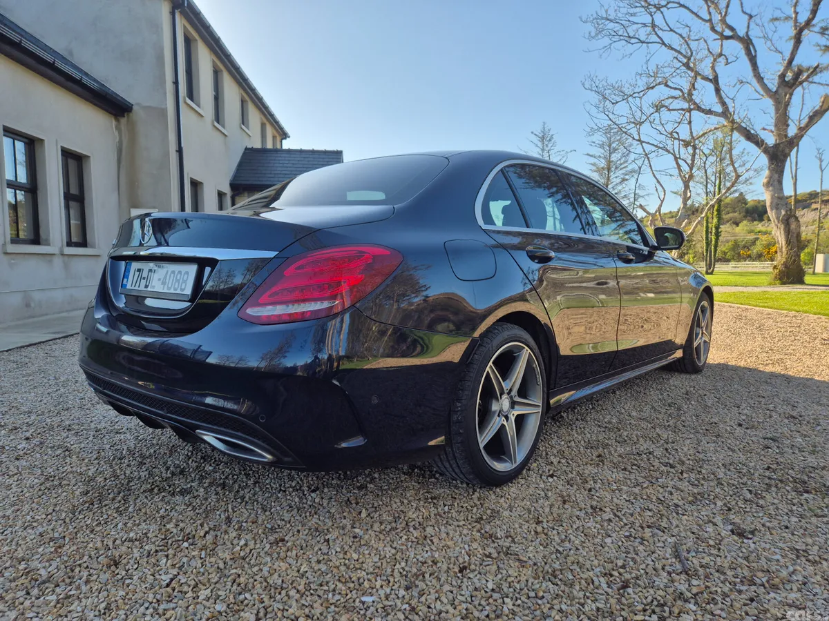 Mercedes-Benz C-Class Saloon, Diesel, 2017, Blue