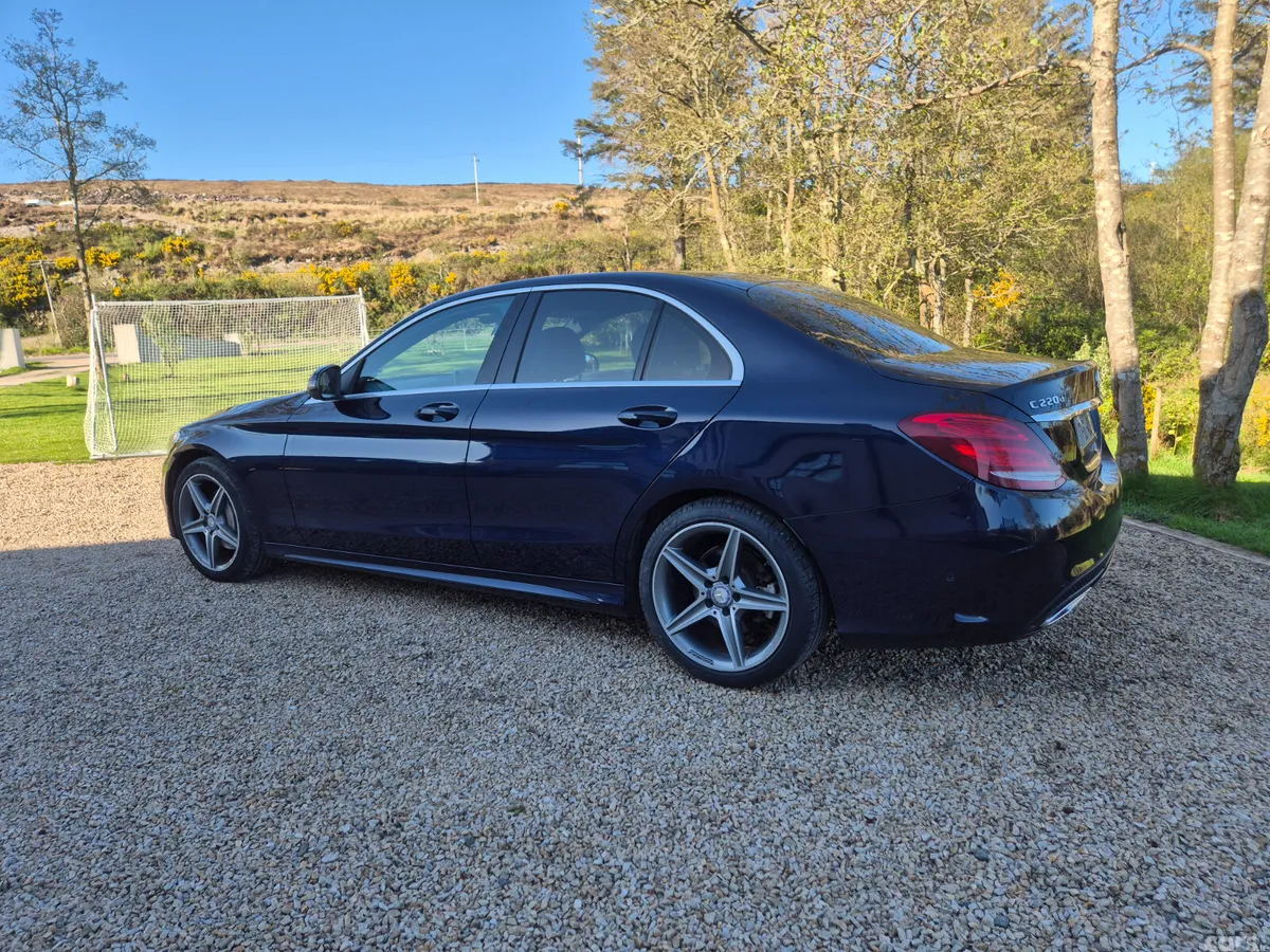 Mercedes-Benz C-Class Saloon, Diesel, 2017, Blue
