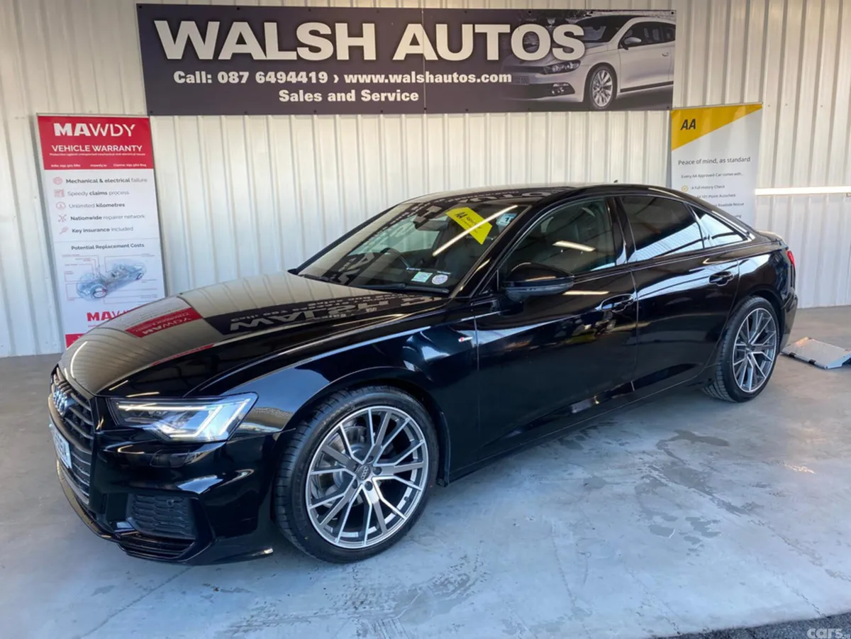 Audi A6 Saloon, Diesel, 2019, Black