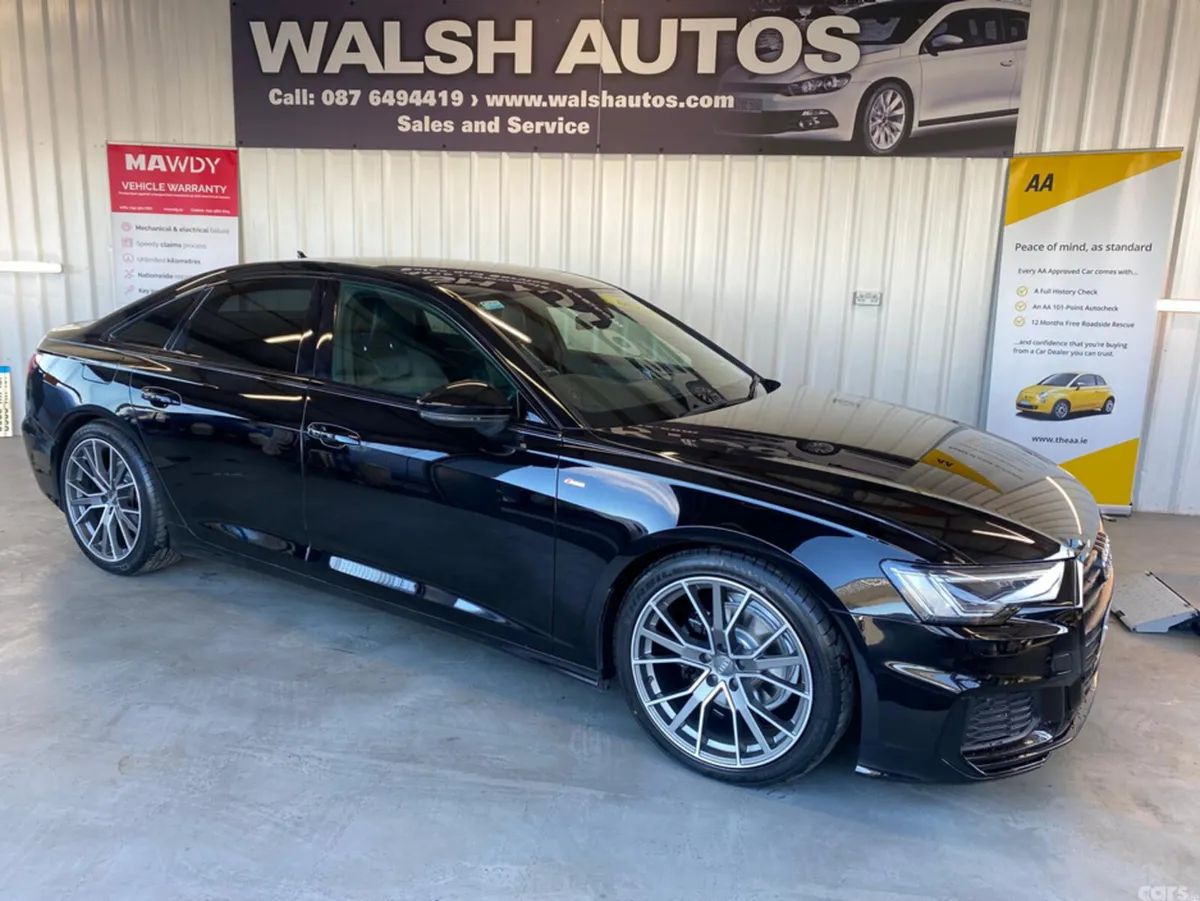 Audi A6 Saloon, Diesel, 2019, Black
