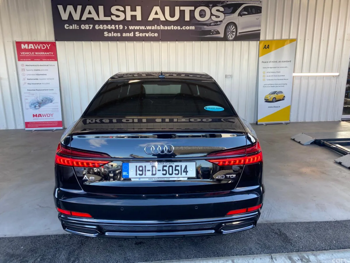 Audi A6 Saloon, Diesel, 2019, Black