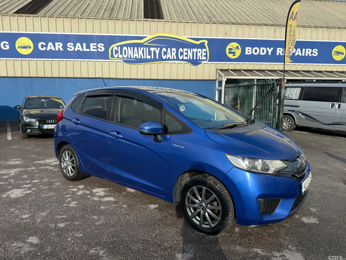 Honda Fit Hatchback, Petrol Hybrid, 2014, Blue