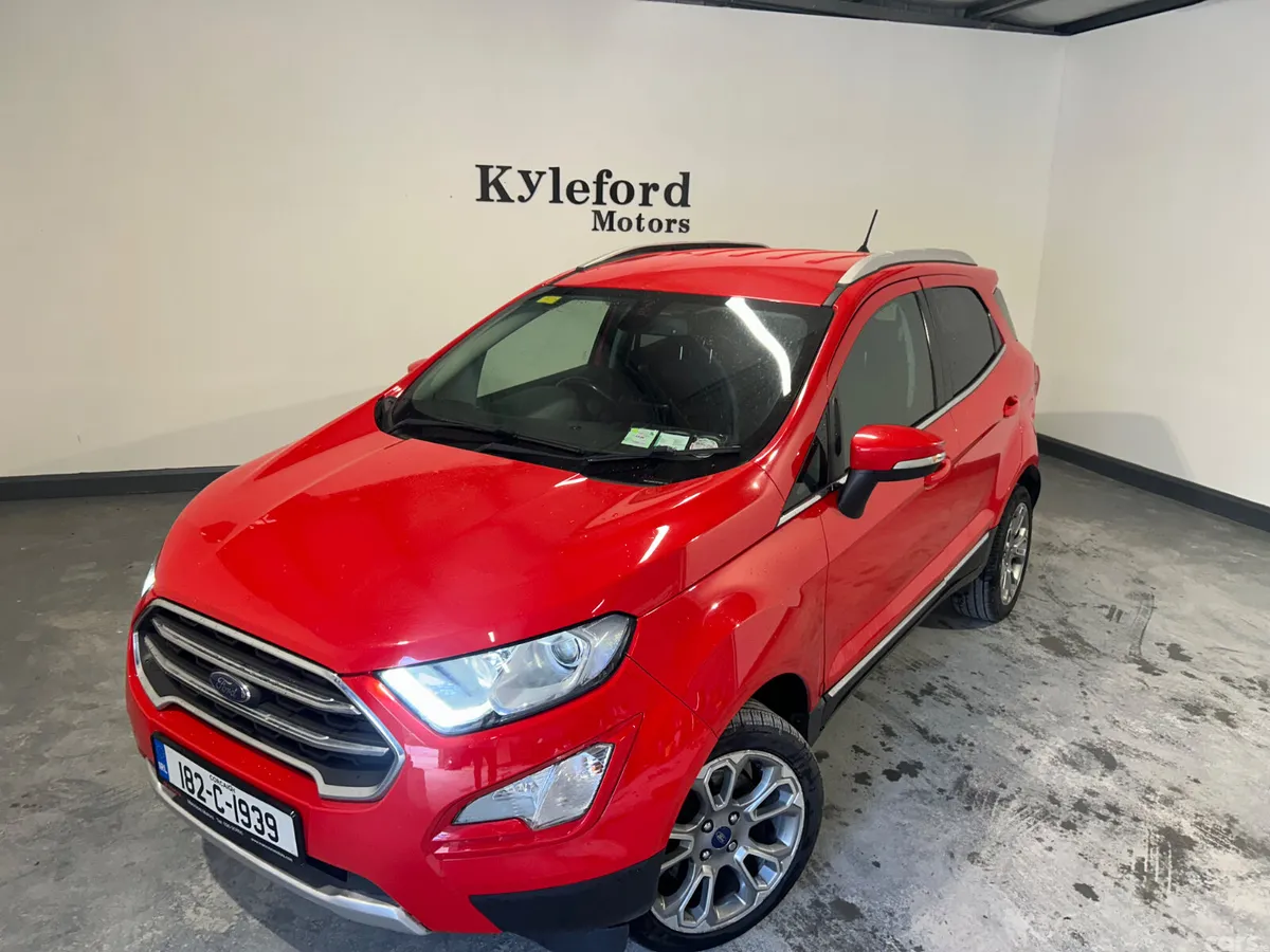 Ford EcoSport SUV, Diesel, 2018, Red