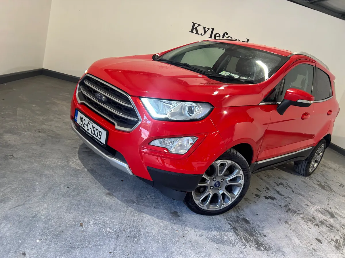 Ford EcoSport SUV, Diesel, 2018, Red