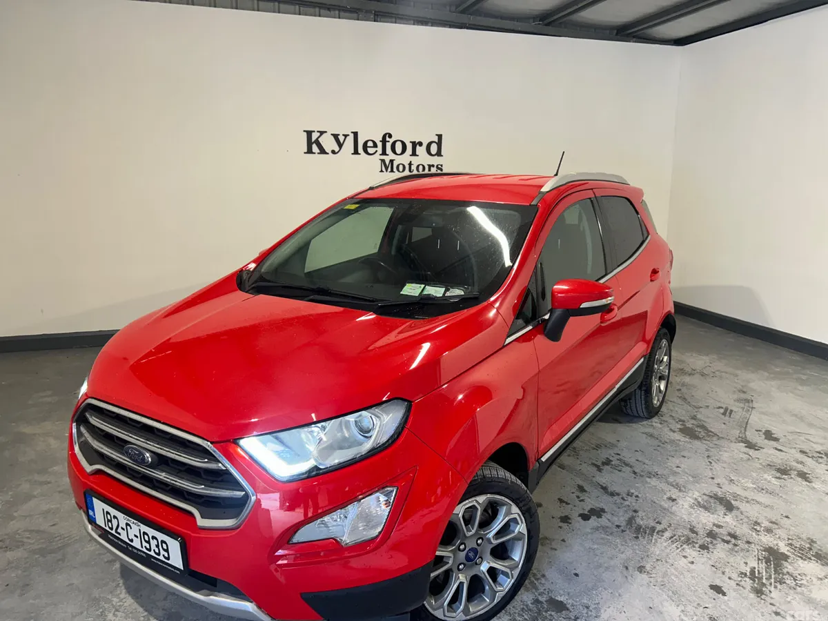 Ford EcoSport SUV, Diesel, 2018, Red