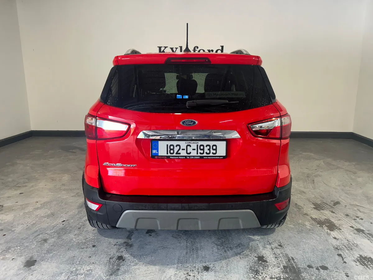 Ford EcoSport SUV, Diesel, 2018, Red