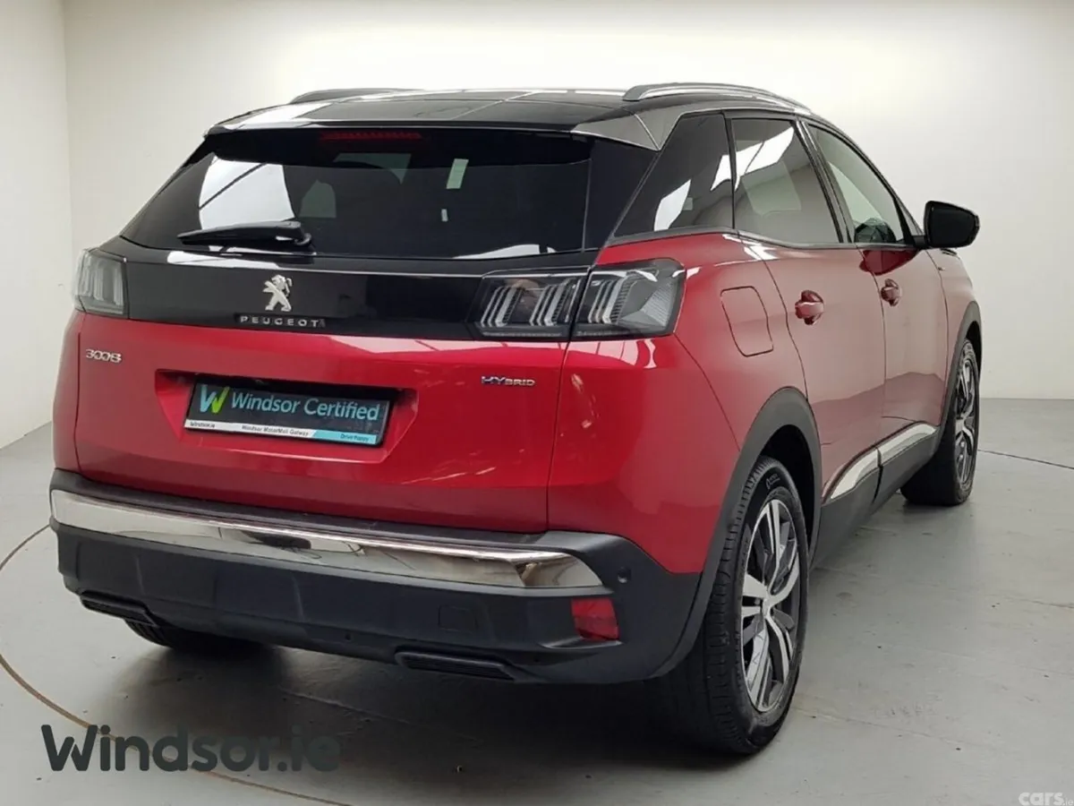 Peugeot 3008 SUV, Petrol Plug-in Hybrid, 2024, Red