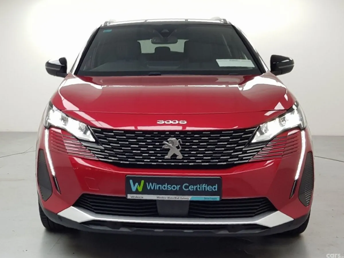 Peugeot 3008 SUV, Petrol Plug-in Hybrid, 2024, Red
