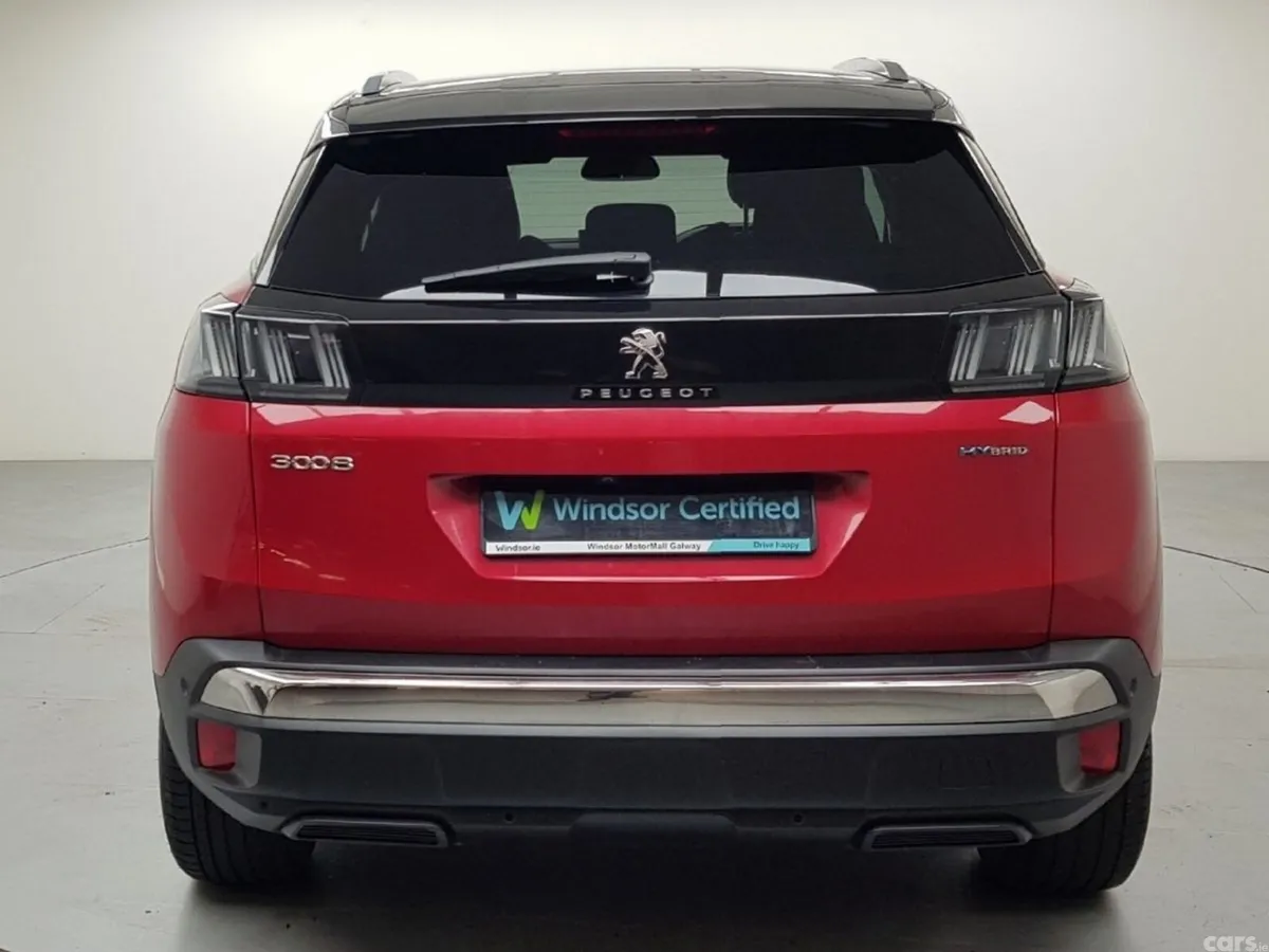 Peugeot 3008 SUV, Petrol Plug-in Hybrid, 2024, Red