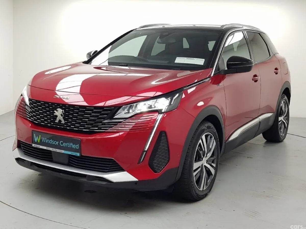 Peugeot 3008 SUV, Petrol Plug-in Hybrid, 2024, Red