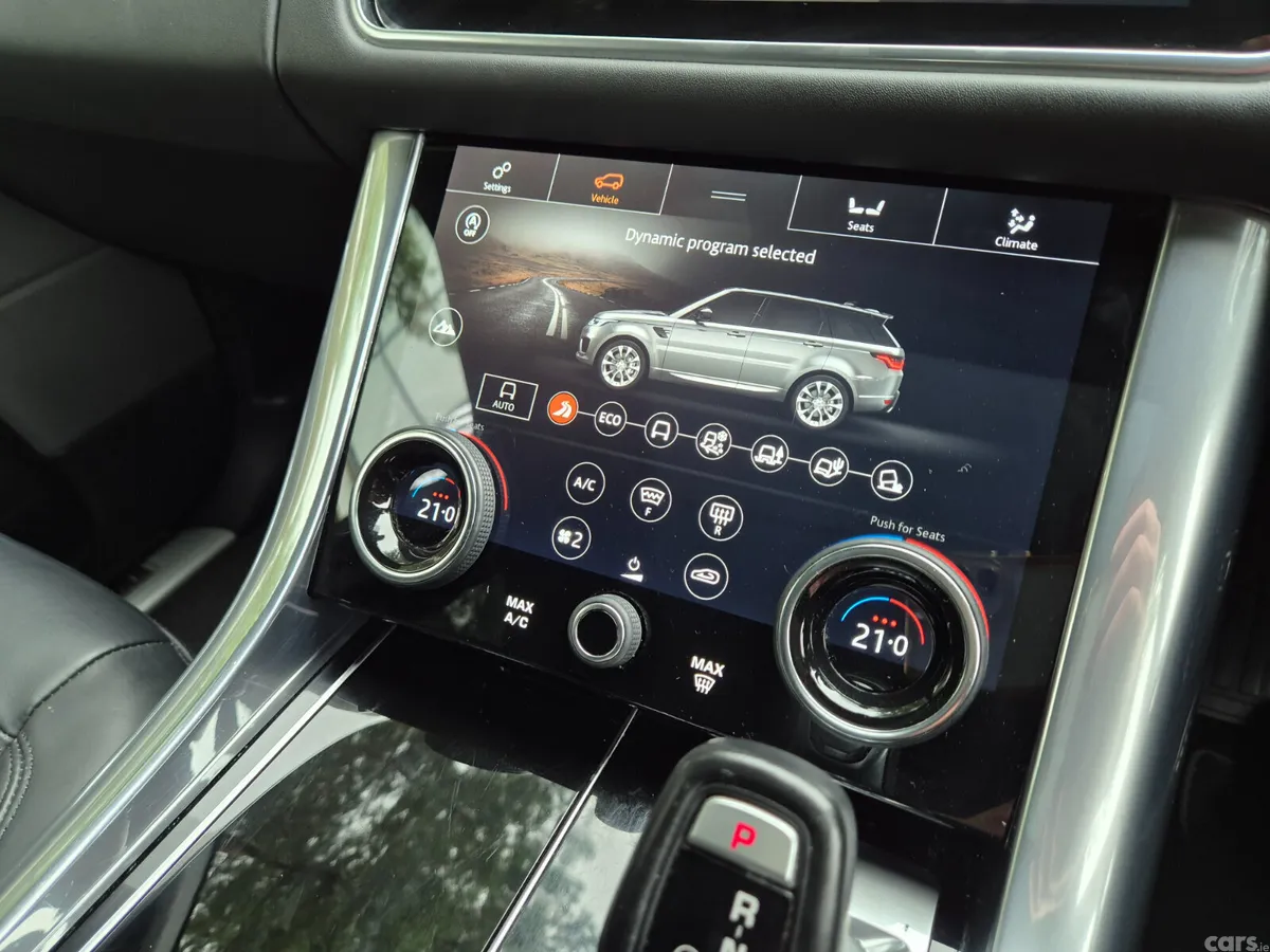 Land Rover Range Rover Sport SUV, Petrol Plug-in Hybrid, 2021, Black