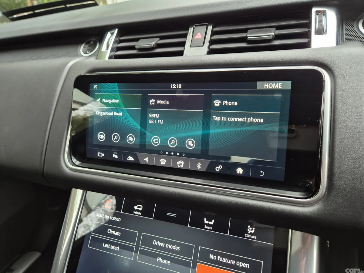Land Rover Range Rover Sport SUV, Petrol Plug-in Hybrid, 2021, Black