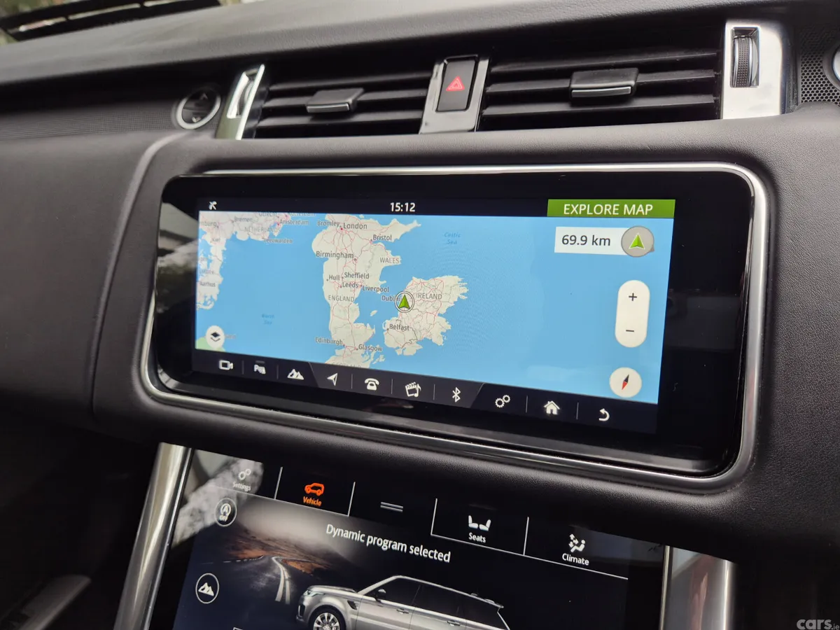 Land Rover Range Rover Sport SUV, Petrol Plug-in Hybrid, 2021, Black