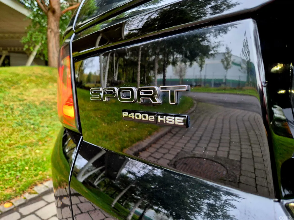 Land Rover Range Rover Sport SUV, Petrol Plug-in Hybrid, 2021, Black