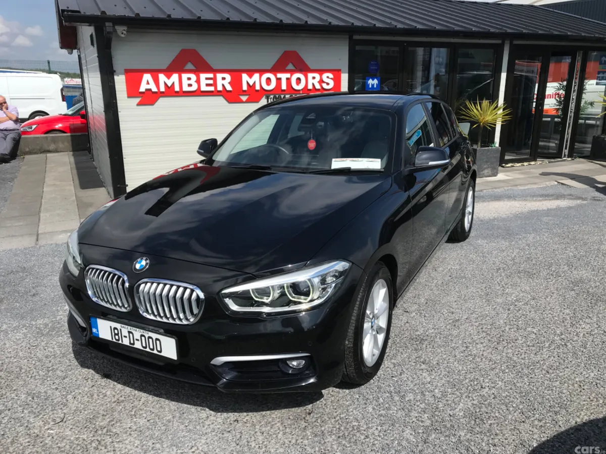 BMW 1-Series Hatchback, Petrol, 2018, Black