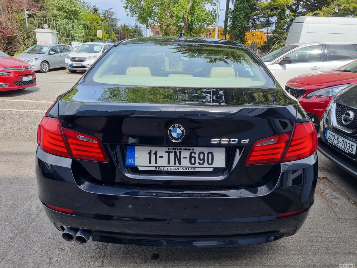 BMW 5-Series Saloon, Diesel, 2011, Black