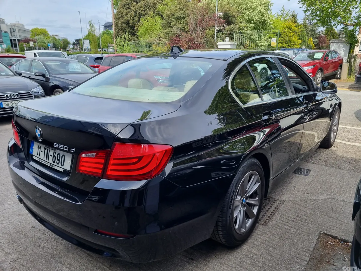 BMW 5-Series Saloon, Diesel, 2011, Black