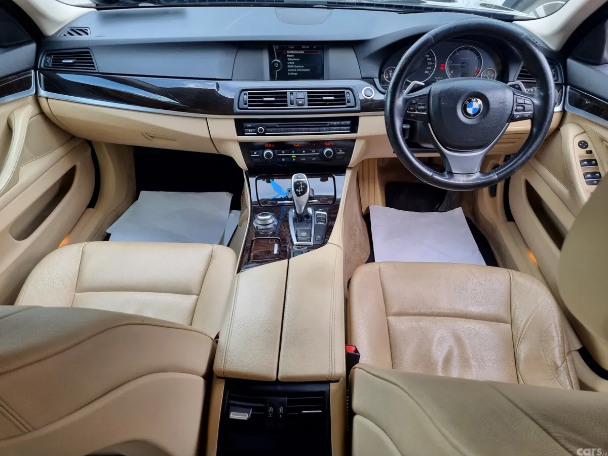BMW 5-Series Saloon, Diesel, 2011, Black