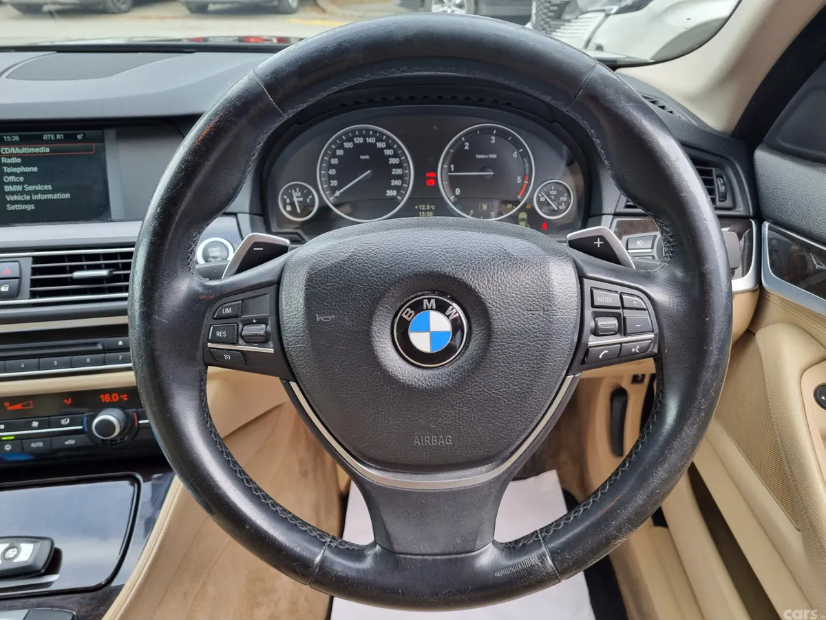 BMW 5-Series Saloon, Diesel, 2011, Black