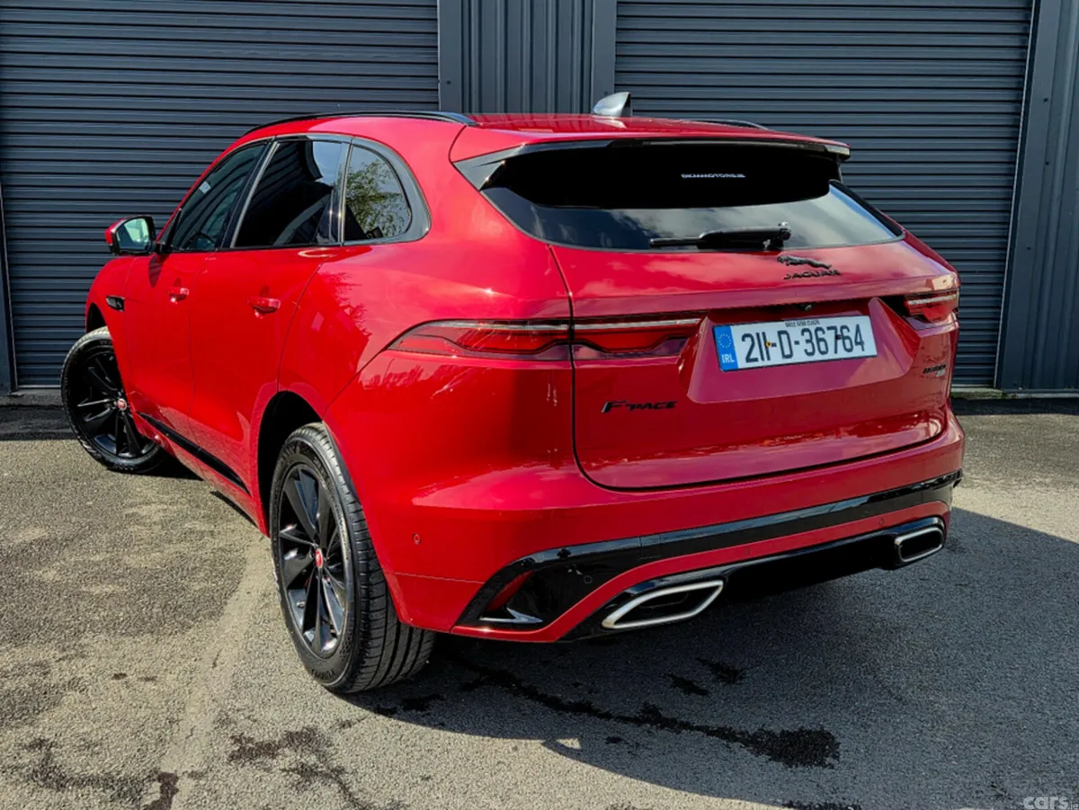 Jaguar F-Pace Estate, Diesel, 2021, Red
