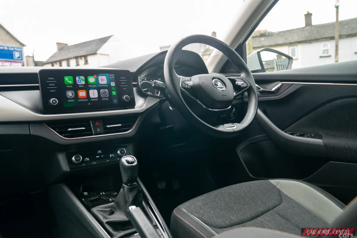 Skoda Scala Hatchback, Petrol, 2022, White