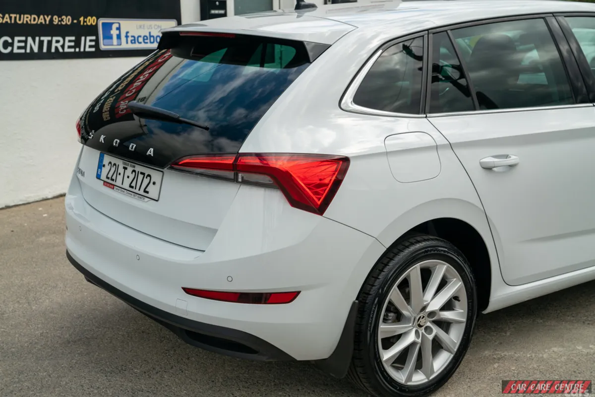 Skoda Scala Hatchback, Petrol, 2022, White