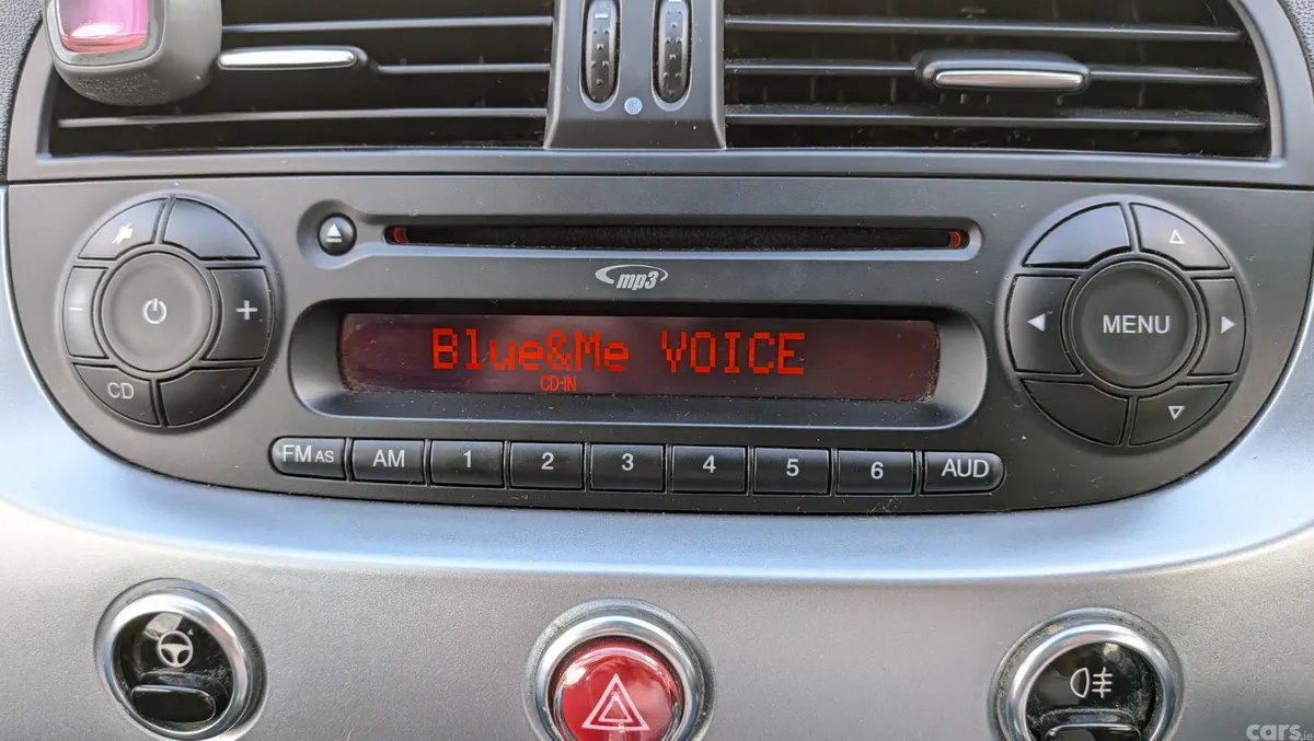 Fiat 500 Hatchback, Petrol, 2015, Blue