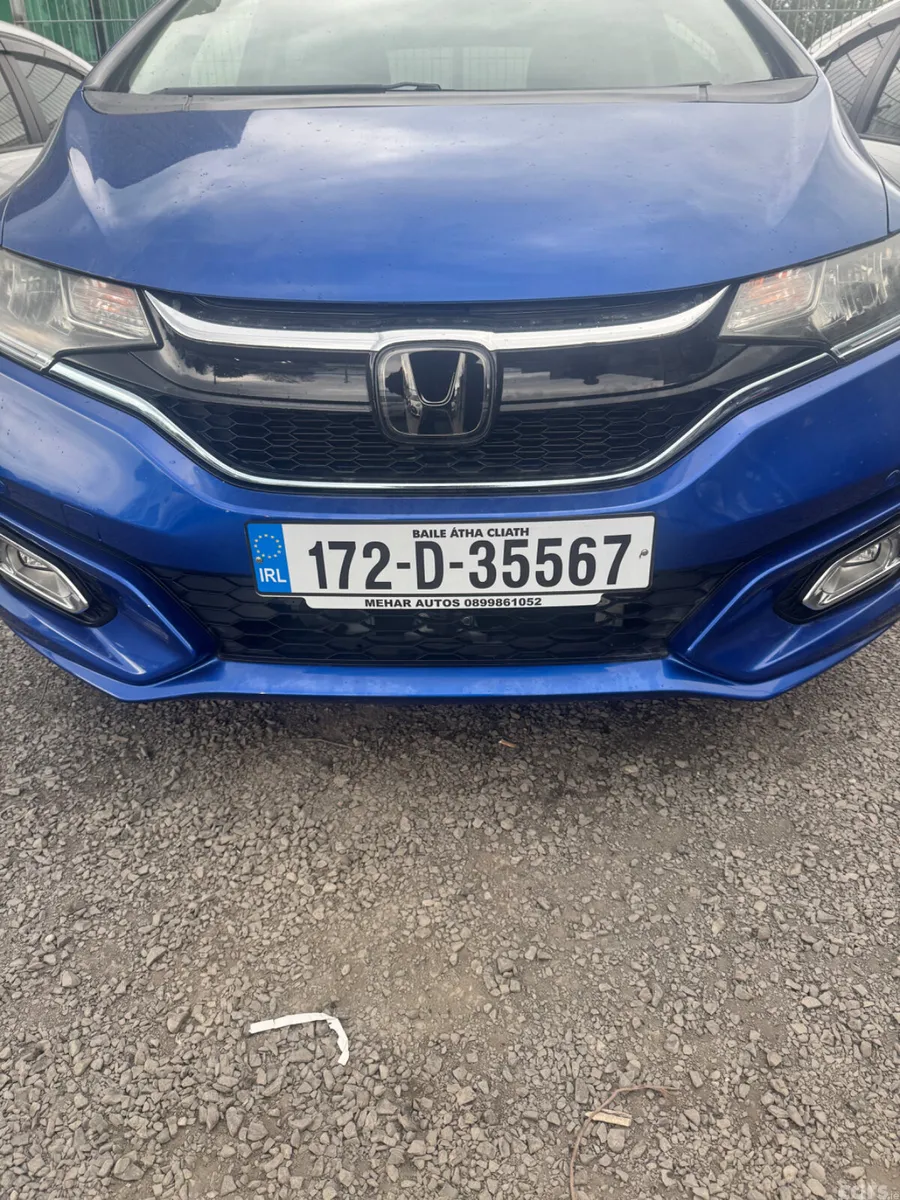 Honda Fit Hatchback, Petrol Hybrid, 2017, Blue
