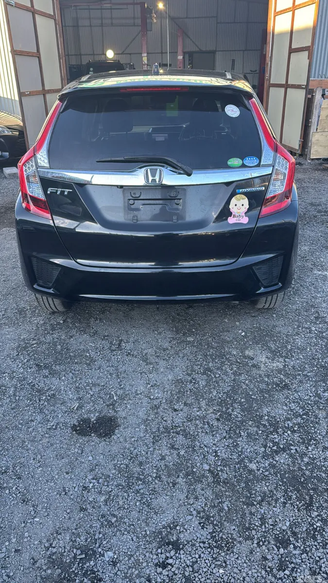 Honda Fit Hatchback, Petrol Hybrid, 2016, Black