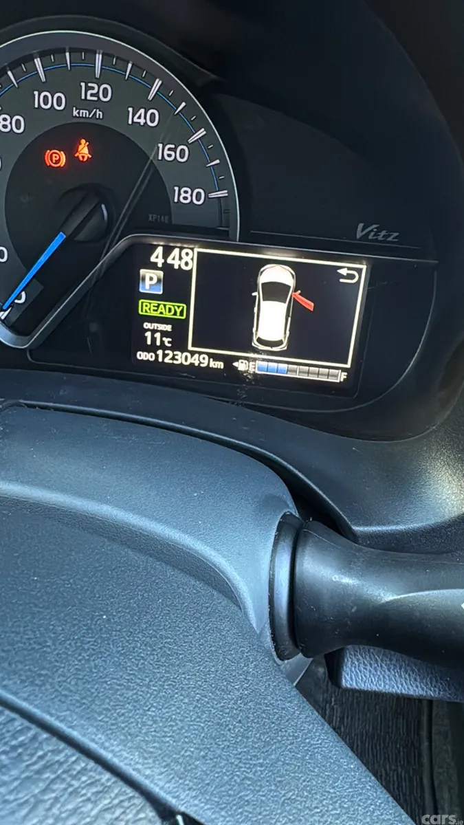 Toyota Vitz Hatchback, Petrol Hybrid, 2017, Black