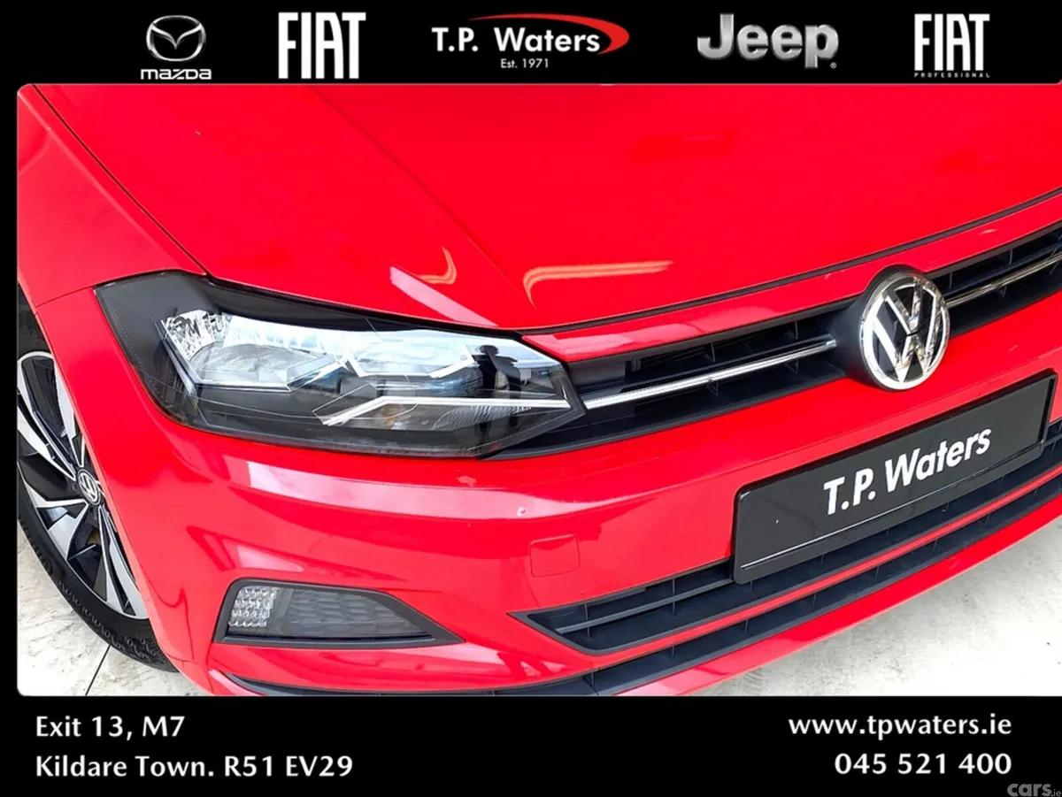 Volkswagen Polo Hatchback, Petrol, 2019, Red