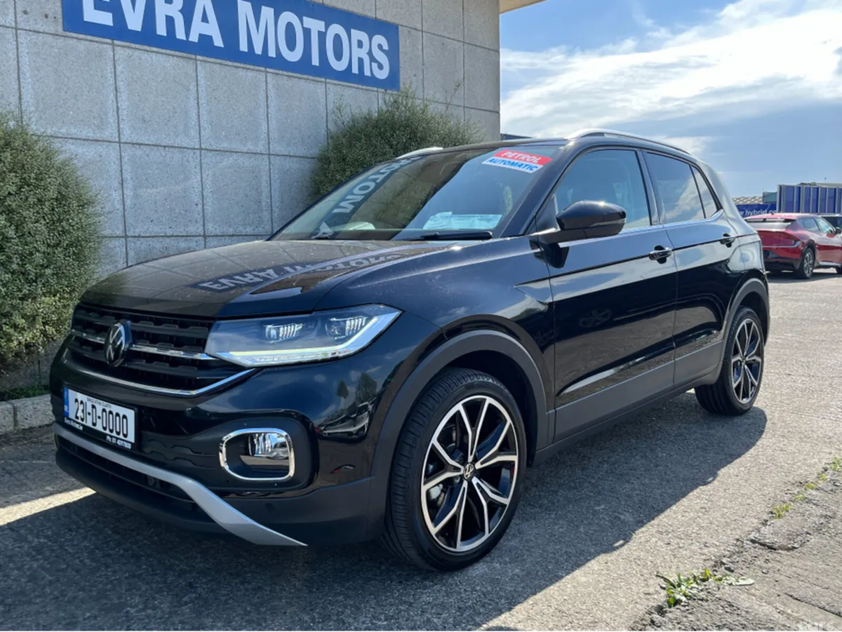Volkswagen T-Cross SUV, Petrol, 2023, Black