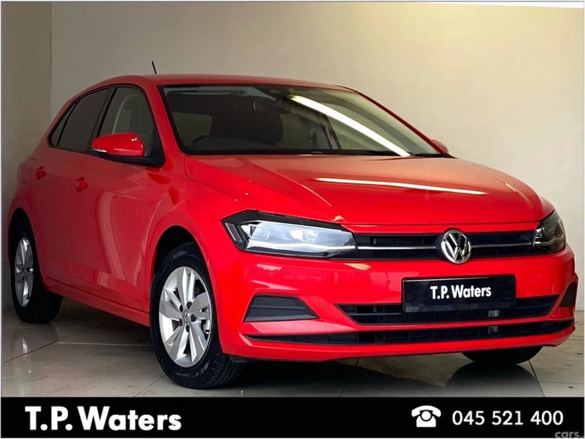 Volkswagen Polo Hatchback, Petrol, 2020, Red