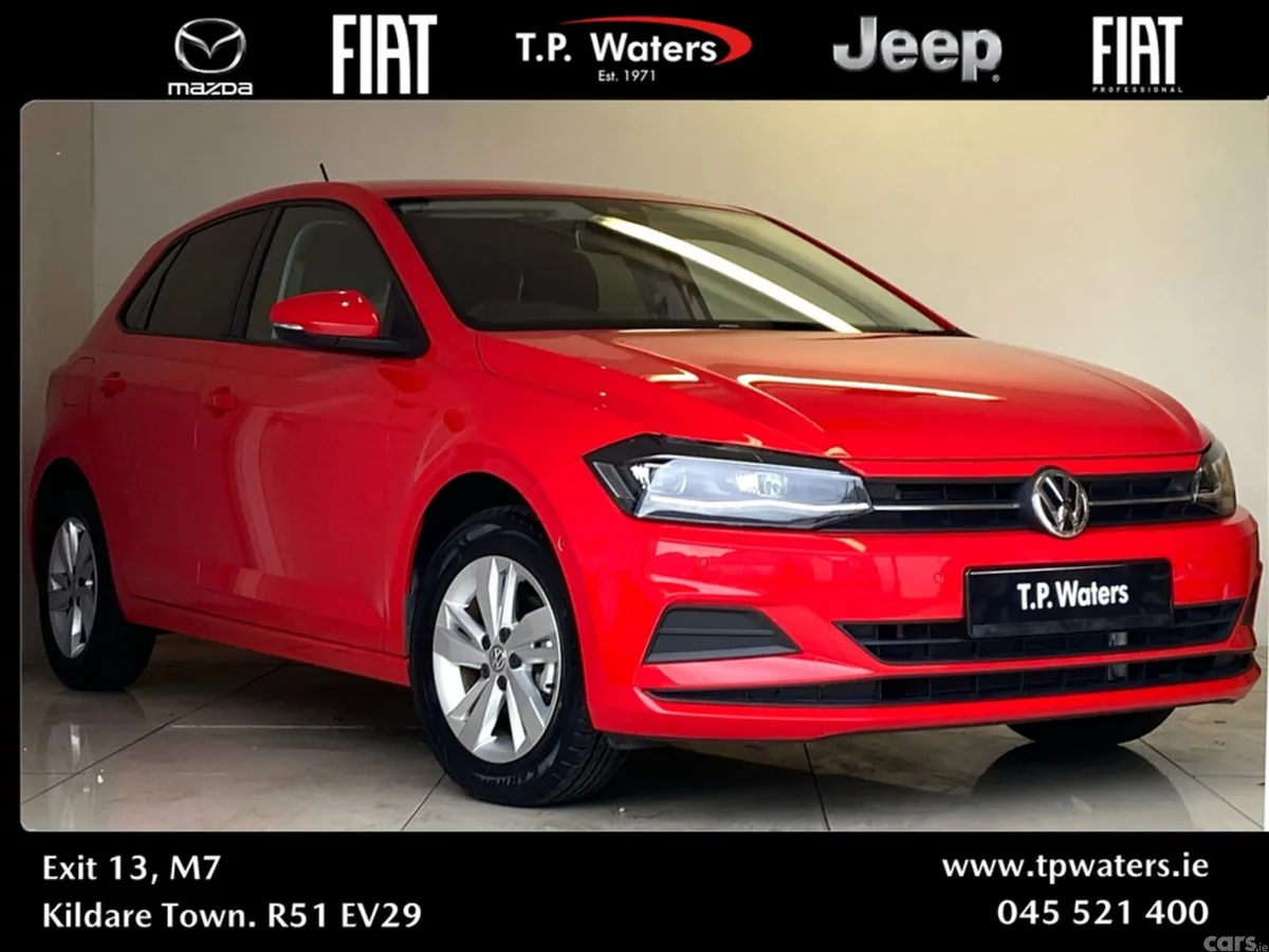Volkswagen Polo Hatchback, Petrol, 2020, Red