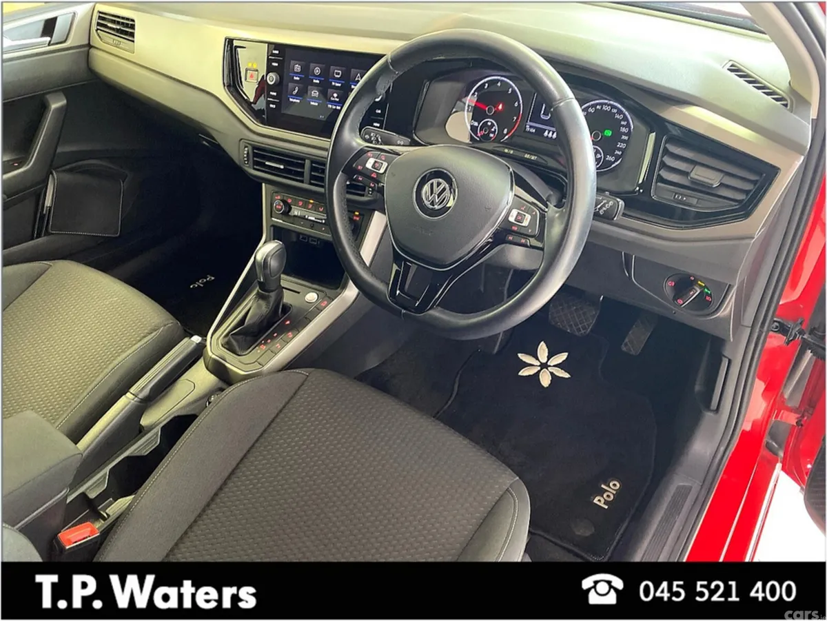 Volkswagen Polo Hatchback, Petrol, 2020, Red