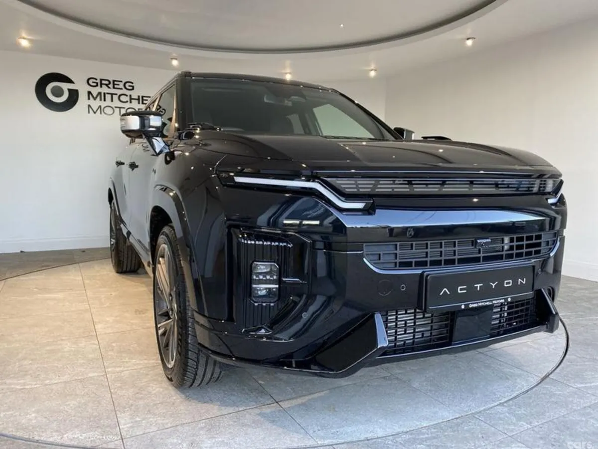 KGM Actyon SUV, Petrol, 2025, Black