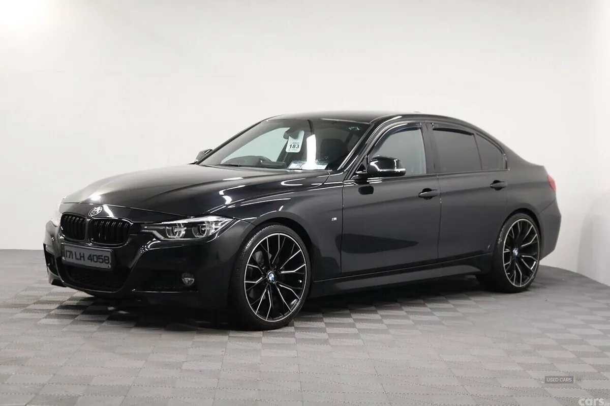BMW 3-Series Saloon, Diesel, 2017, Black
