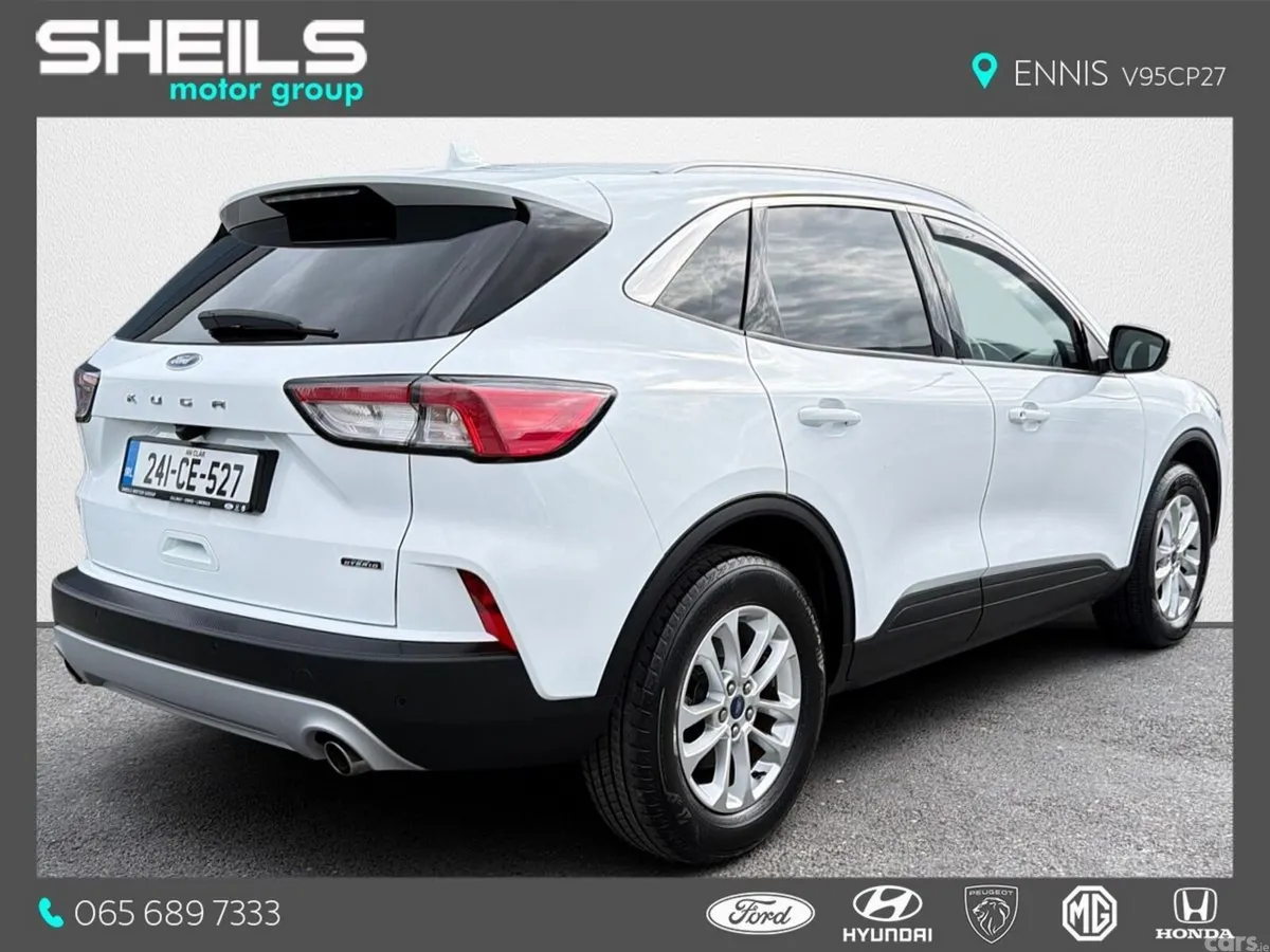 Ford Kuga SUV, Petrol Plug-in Hybrid, 2024, White