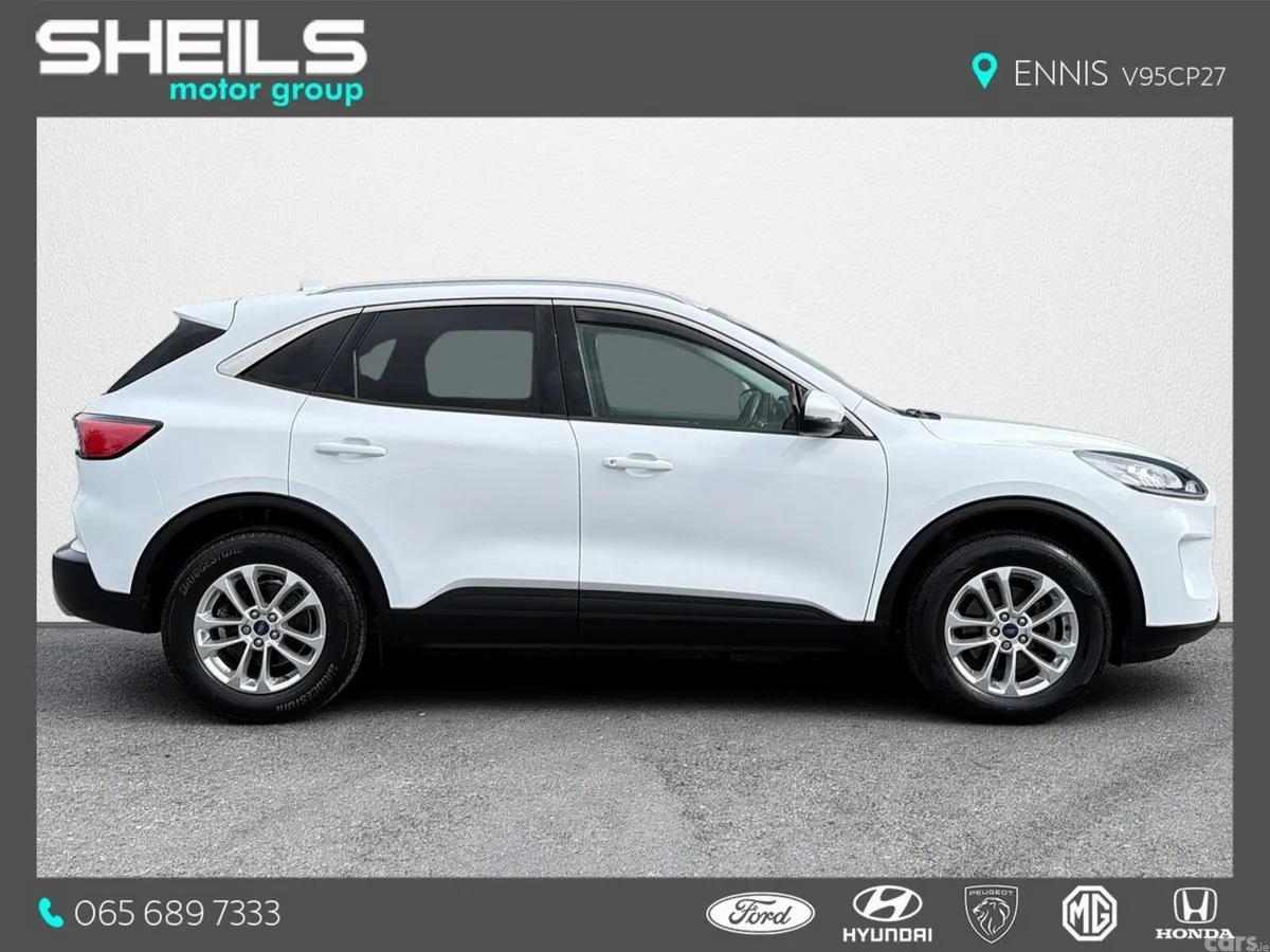 Ford Kuga SUV, Petrol Plug-in Hybrid, 2024, White
