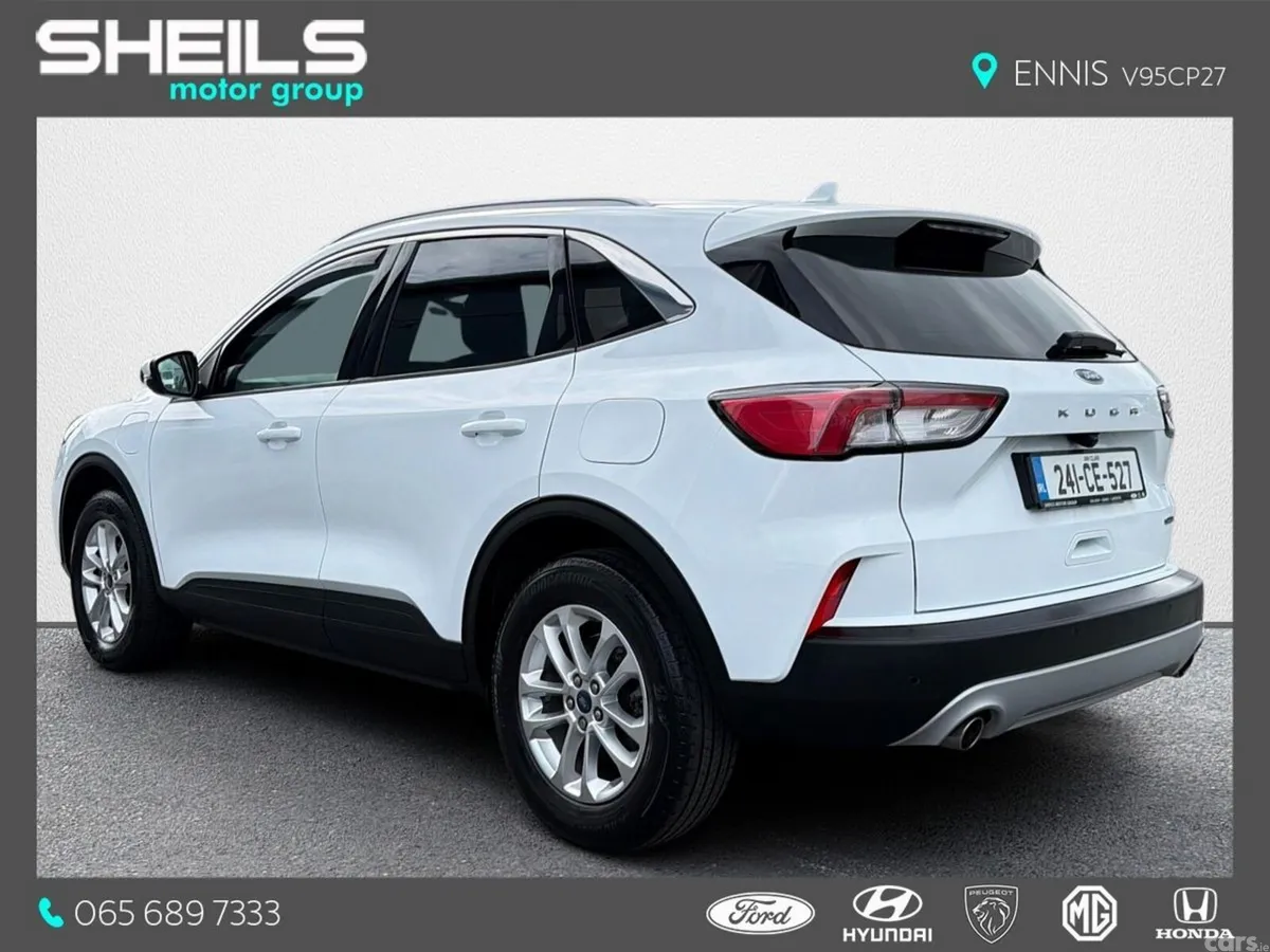 Ford Kuga SUV, Petrol Plug-in Hybrid, 2024, White