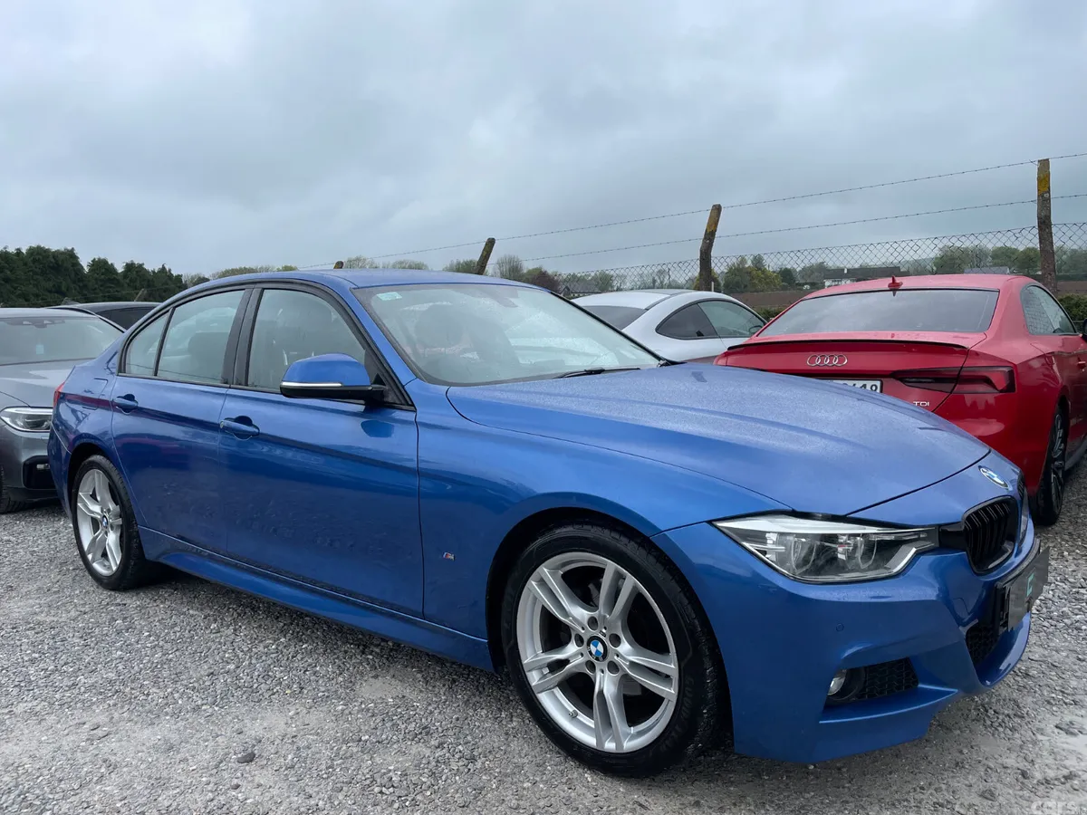 BMW 3-Series Saloon, Petrol Plug-in Hybrid, 2018, Blue