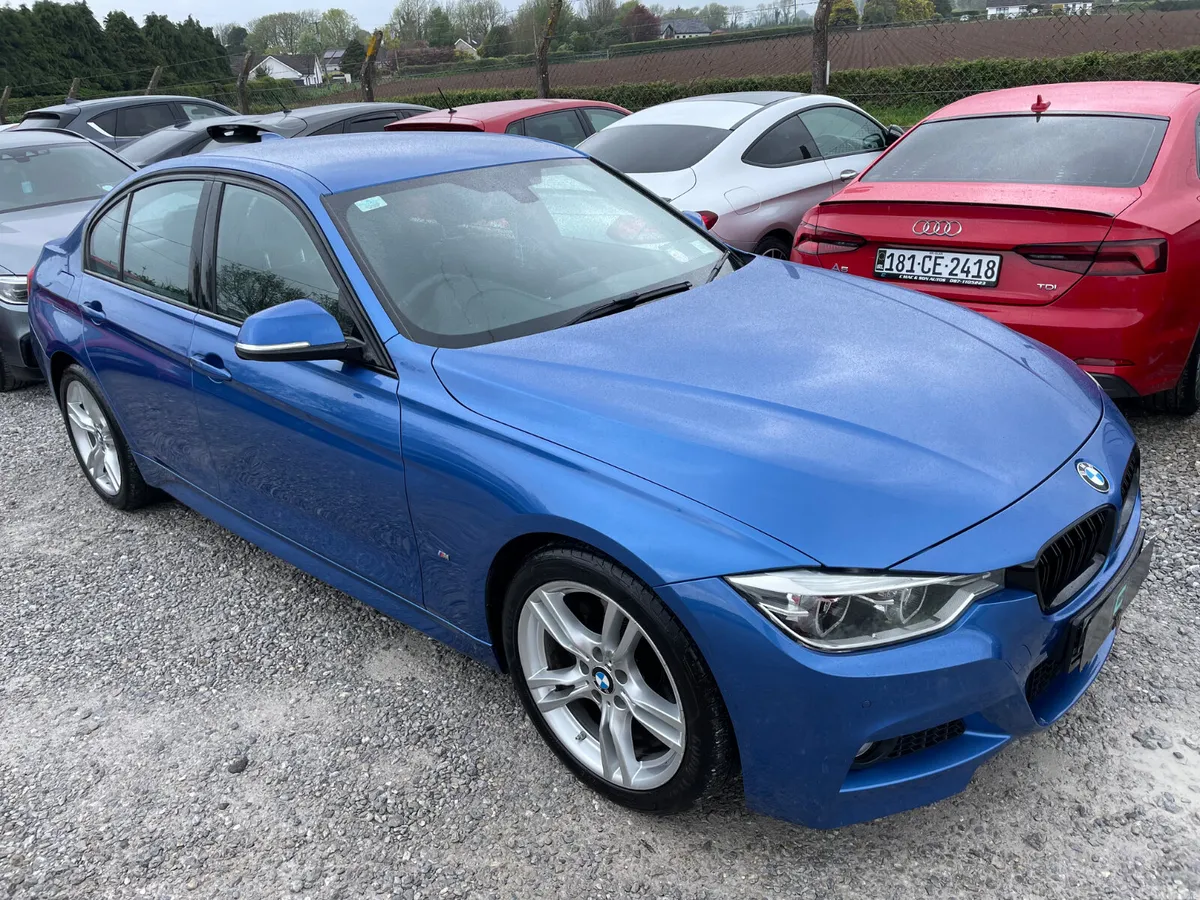 BMW 3-Series Saloon, Petrol Plug-in Hybrid, 2018, Blue