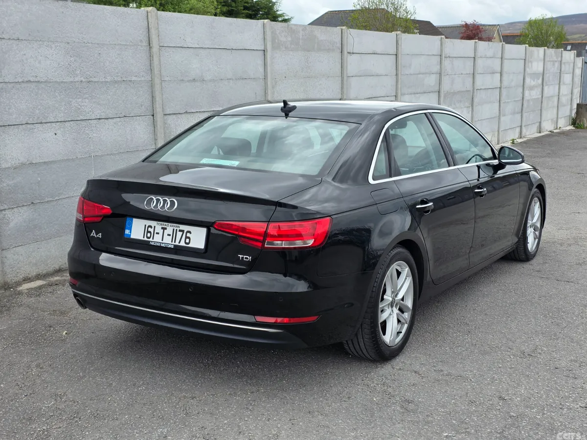 Audi A4 Saloon, Diesel, 2016, Black