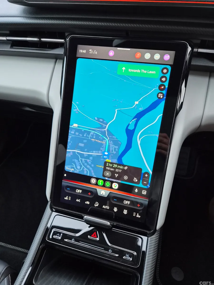 Ford Explorer SUV, Electric, 2025, Red