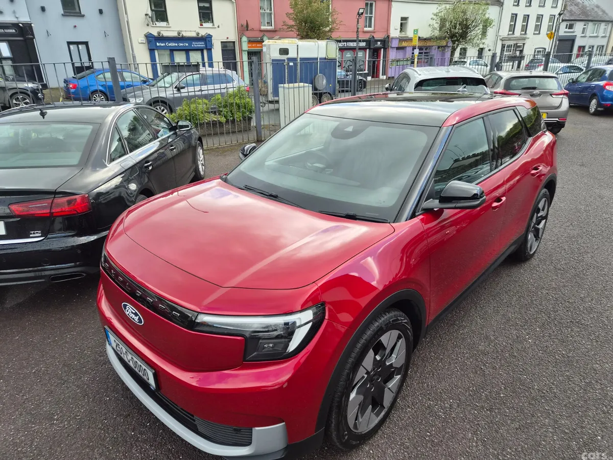 Ford Explorer SUV, Electric, 2025, Red