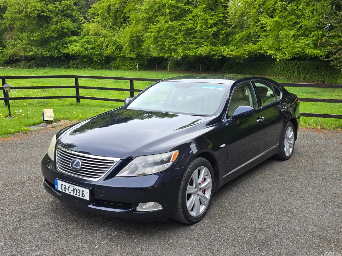Lexus LS Saloon, Petrol Hybrid, 2008, Blue