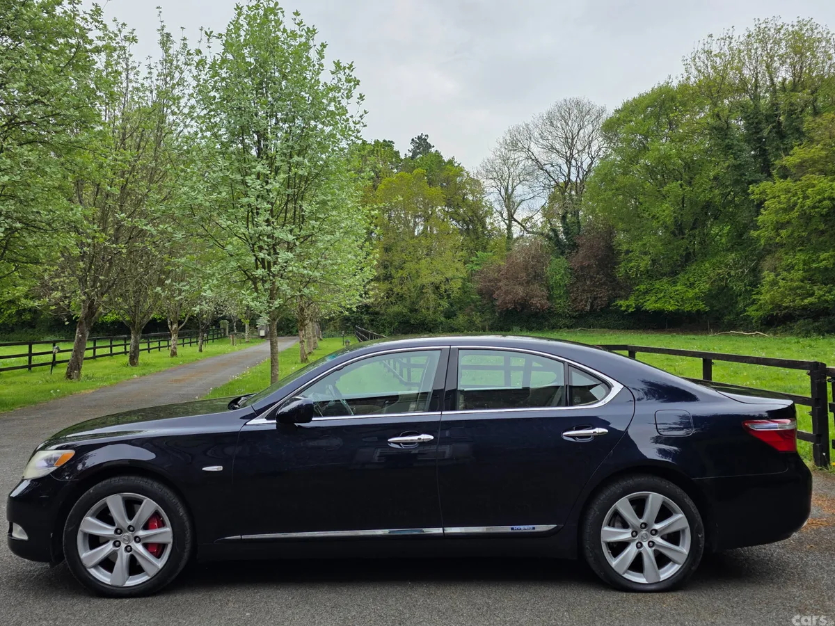 Lexus LS Saloon, Petrol Hybrid, 2008, Blue