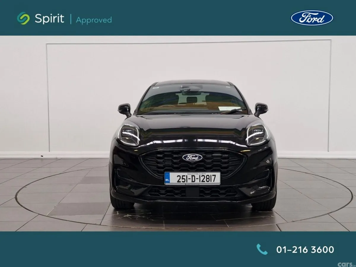 Ford Puma MPV, Petrol Hybrid, 2025, Black